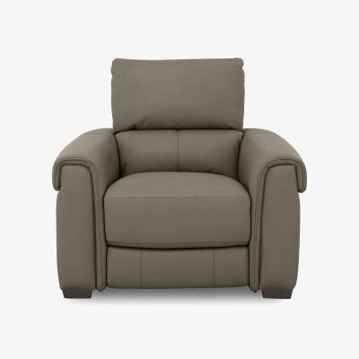 Furniture Village Nixon Leather Chair - Bark