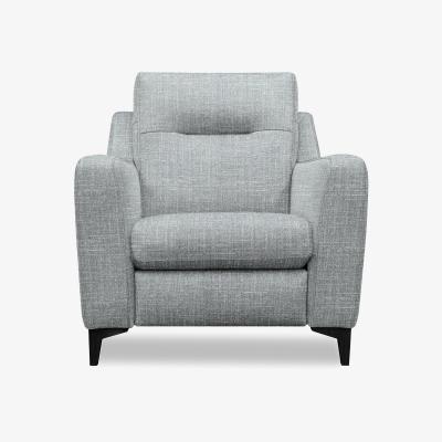 Furniture Village G Plan - Arlo Fabric Chair - Beach Duck Egg with Ebony Feet
