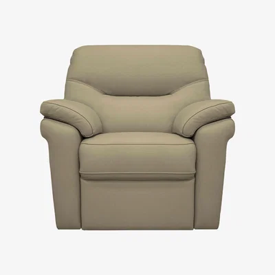 Furniture Village G Plan - Seattle Leather Manual Recliner Armchair
