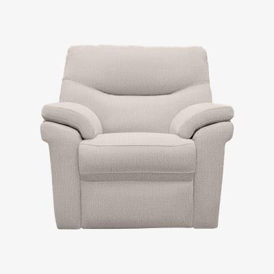 Furniture Village G Plan - Seattle Fabric Armchair - Nebular Pebble