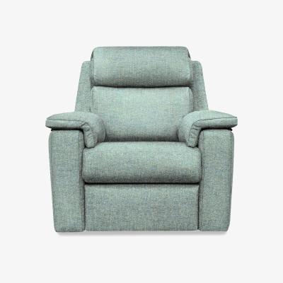 Furniture Village G Plan - Thornbury Fabric Chair with Manual Recliner - Dapple Kingfisher