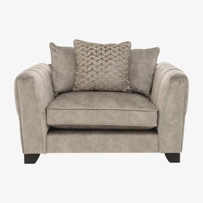 Furniture Village Ariana Pillow Back Fabric Snuggler Chair