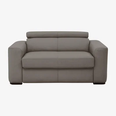 Furniture Village Infinity Large NC Leather Armchair - NC Elephant