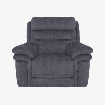Furniture Village Berlin Fabric Chair - Halifax Gunmetal