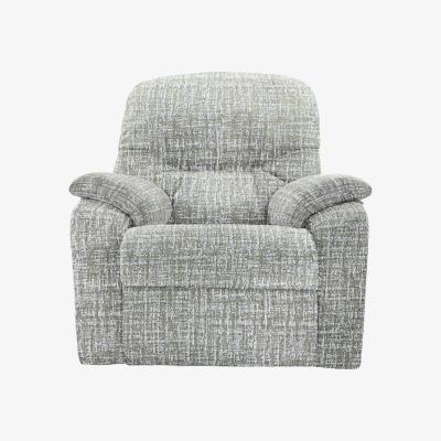 Furniture Village G Plan - Mistral Small Fabric Armchair with Manual Recliner - Shore Oatmeal