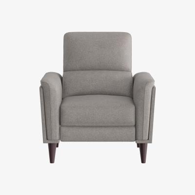 Furniture Village Compact Collection Klein Fabric Power Recliner Chair with Telescopic Headrest - Wild Dove