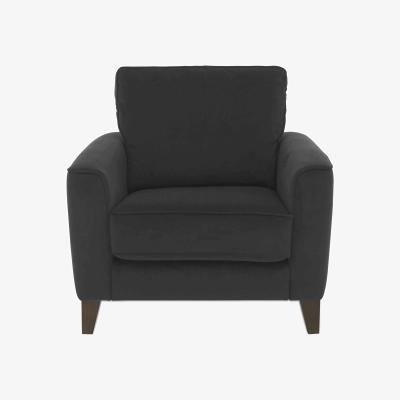 Furniture Village Brondby Fabric Armchair - Panther Grey