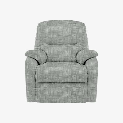 Furniture Village G Plan - Mistral Small Fabric Power Recliner Armchair - Remco Duck Egg