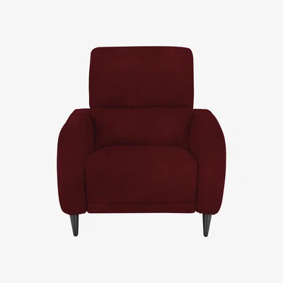 Furniture Village Domicil - Logan Fabric Chair - Burgundy