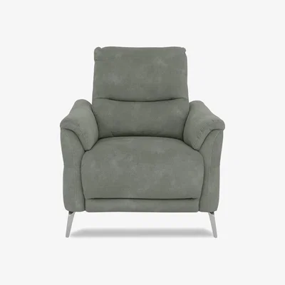 Furniture Village Daytona Fabric Power Recliner Chair - Dexter Fern