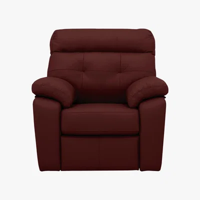 Furniture Village G Plan - Miller Leather Armchair - Red
