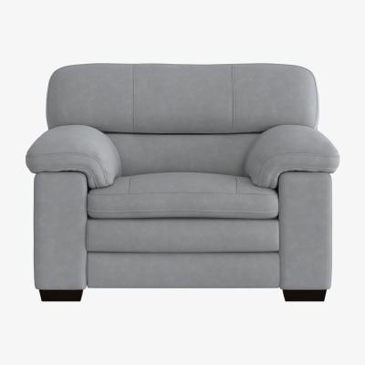 Furniture Village Cozee Fabric Armchair - Grey- World of Leather