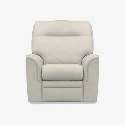 Furniture Village Parker Knoll - Hudson 23 Leather Lift and Rise Chair - Como Dove