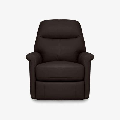 Furniture Village Compact Collection Lille HW Leather Chair - Espresso