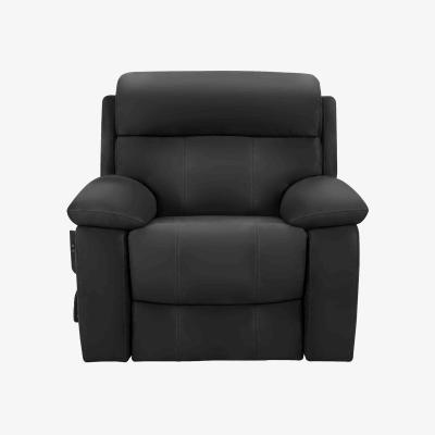 Furniture Village Moreno NC Leather Lift and Rise Chair - Black