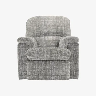 Furniture Village G Plan - Chloe Small Fabric Power Recliner Armchair - Shore Slate