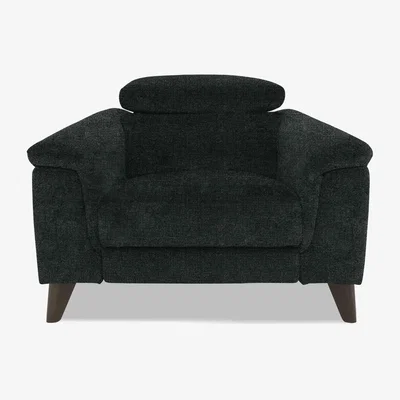 Furniture Village Wade Fabric Chair - Black Mica
