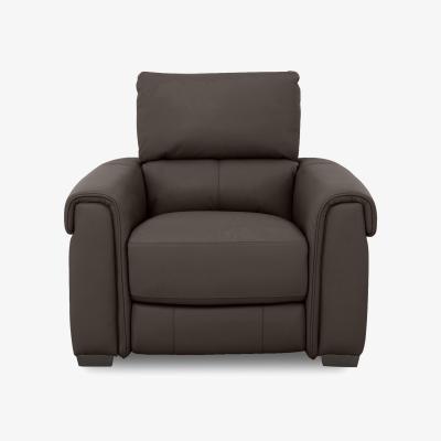 Furniture Village Nixon Leather Chair - Cacao