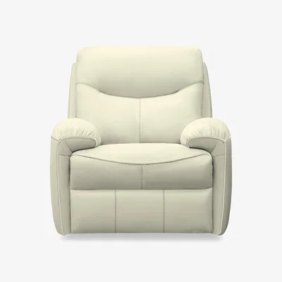 Furniture Village G Plan - Amesbury Leather Armchair - Cambridge Chalk
