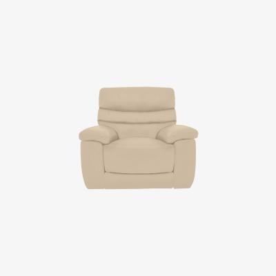 Furniture Village Comfort Story - Nimbus Leather Power Recliner Chair - Bisque