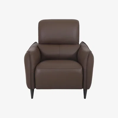 Furniture Village Domicil - Maddox Leather Chair - NN Cacao Brown