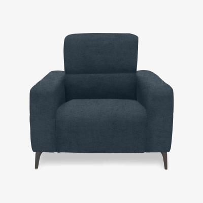 Furniture Village New York Fabric Chair - Silverish Blue