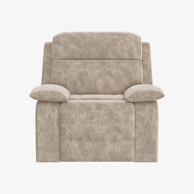 Furniture Village Moreno Fabric Power Recliner Armchair with Power Headrest - Cream