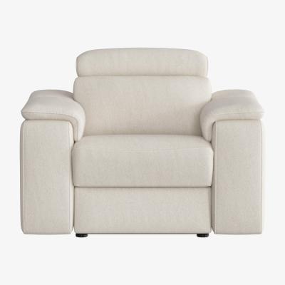 Furniture Village Nicoletti - Davide Fabric Chair - Beige