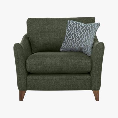 Furniture Village Marina Eco Fabric Armchair - Green