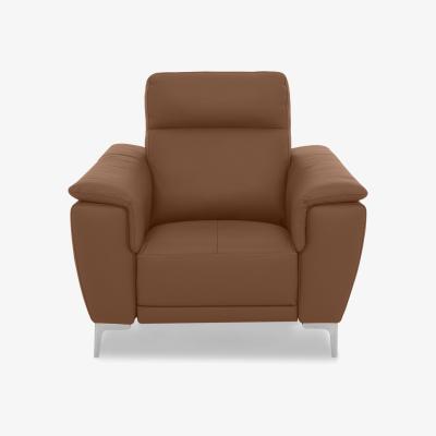 Furniture Village Nicoletti Italia - Amalfi Leather Chair - Torello Cognac