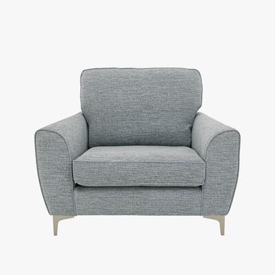 Furniture Village Isla Fabric Armchair - Grey