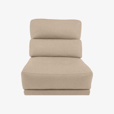Furniture Village Adama Fabric Armless Unit - Bisque