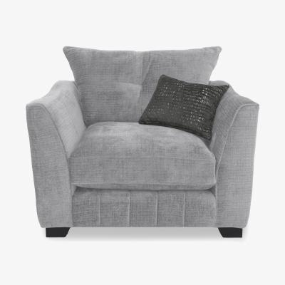 Furniture Village Boutique Allure Armchair - Platinum