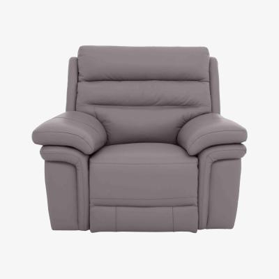 Furniture Village Berlin Leather Chair with Power Recliner