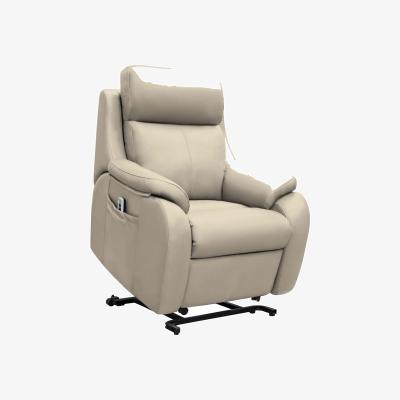 Furniture Village G Plan - Kingsbury Large Leather Lift and Rise Chair - Oxford Mushroom