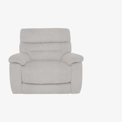 Furniture Village Comfort Story - Nimbus Fabric Power Recliner Chair - R23 Silver Grey