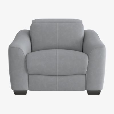 Furniture Village Xavier Fabric Armchair - Bluish Grey