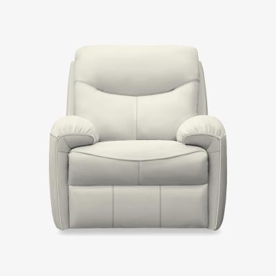 Furniture Village G Plan - Amesbury Leather Armchair - Oxford Light Grey