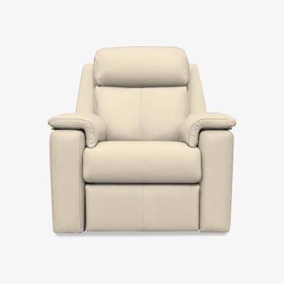 Furniture Village G Plan - Thornbury Leather Chair with Power Recliner - Cambridge Stone
