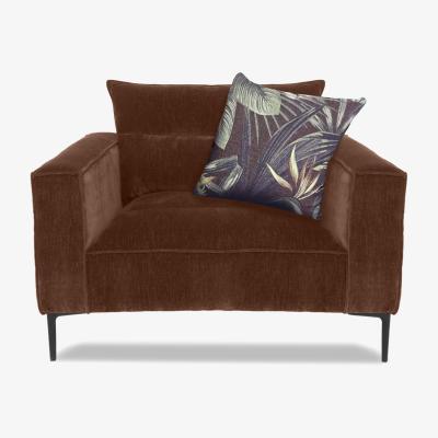 Furniture Village Alexander and James - Boutique Jade Fabric Chair - Berlin Brick