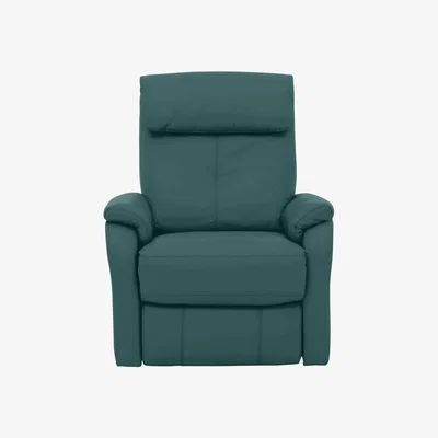 Furniture Village Rowan Leather Swivel Rocker Recliner Armchair- World of Leather