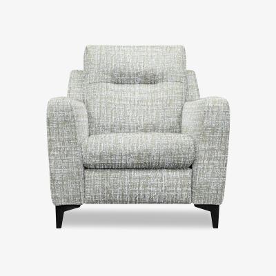 Furniture Village G Plan - Arlo Fabric Chair - Shore Oatmeal with Ebony Feet