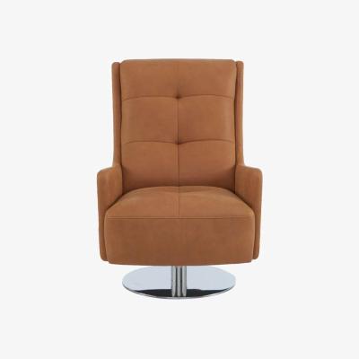 Furniture Village Alexander and James - Boutique Brando Leather Swivel Accent Chair