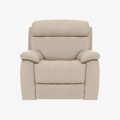 Furniture Village Moreno BV Leather Armchair with Power Recliner - Dapple Grey