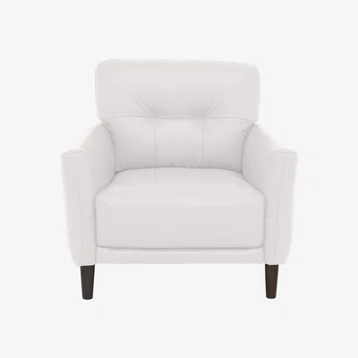 Furniture Village Uno BV Leather Chair - BV Star White