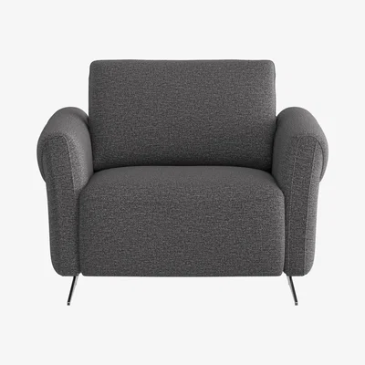 Furniture Village Nicoletti - Bella Fabric Armchair - Grey