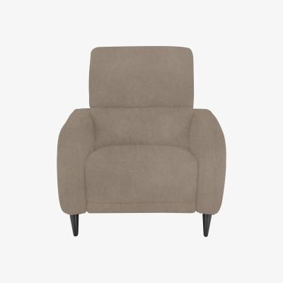 Furniture Village Domicil - Logan Fabric Power Recliner Chair - Light Khaki