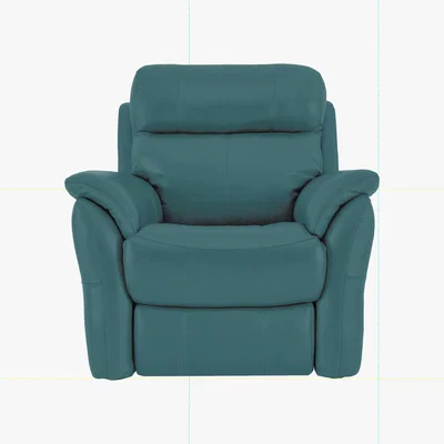 Furniture Village Relax Station Revive Leather Power Recliner Armchair- World of Leather