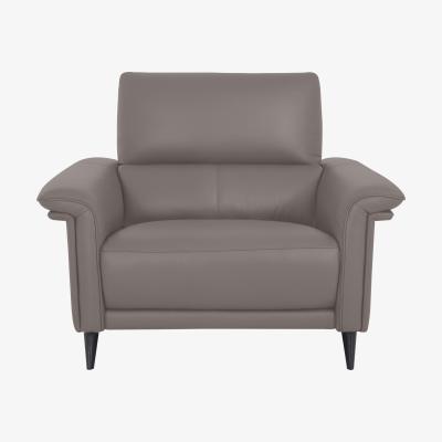 Furniture Village Domicil - Huxley Leather Chair - NP Taupe