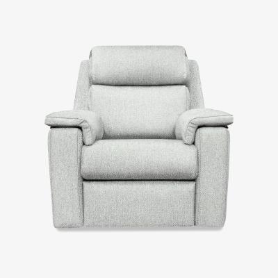 Furniture Village G Plan - Thornbury Fabric Power Recliner Chair with Headrest and Power Lumbar - Swift Cygnet